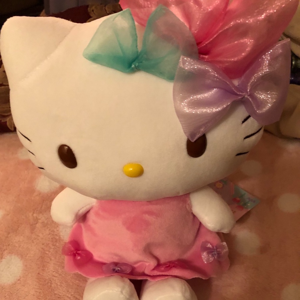 Hello Kitty 8" Plush Doll, Sweet Collage